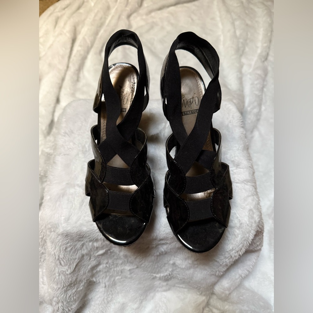 Impo Womens Black Sandals